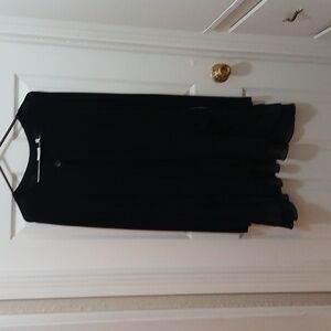 Black sheer cover up. Large